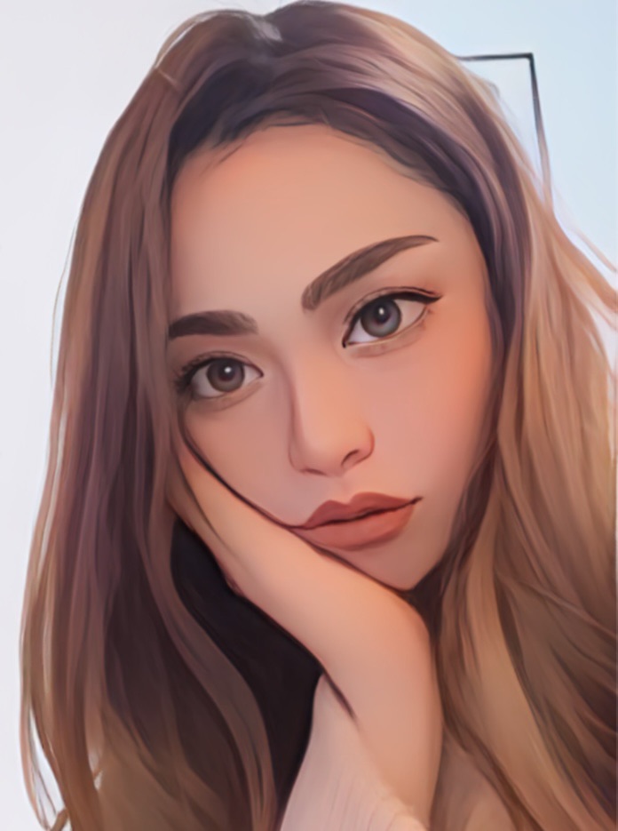 ご提供の女性イラスト画像